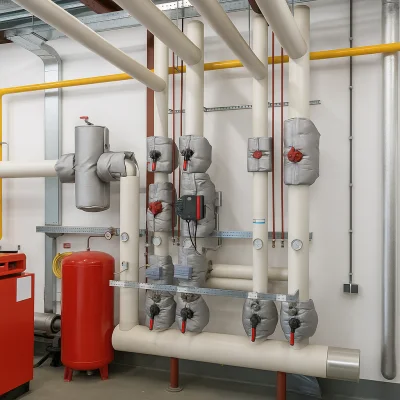 Textile Isolierungen und Isoliermanschetten