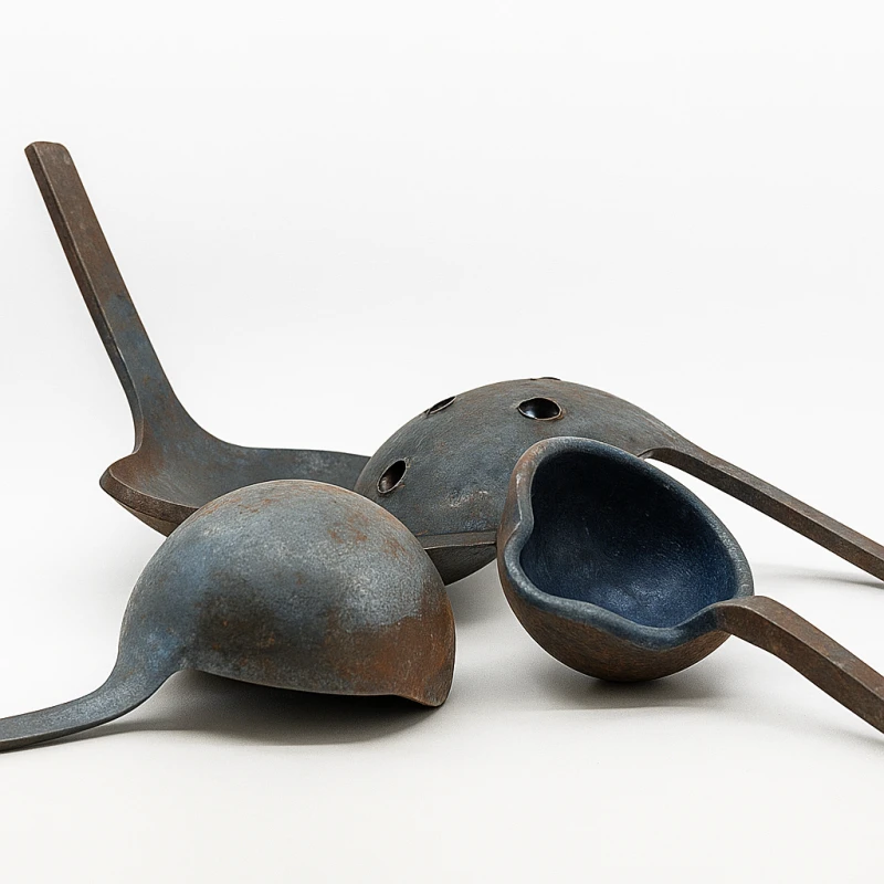 verschiedene Gießereiwerkzeuge